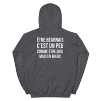 Thumbnail for Béarnais comme Dieu mais en mieux - Sweat à Capuche standard - Ici & Là - T-shirts & Souvenirs de chez toi