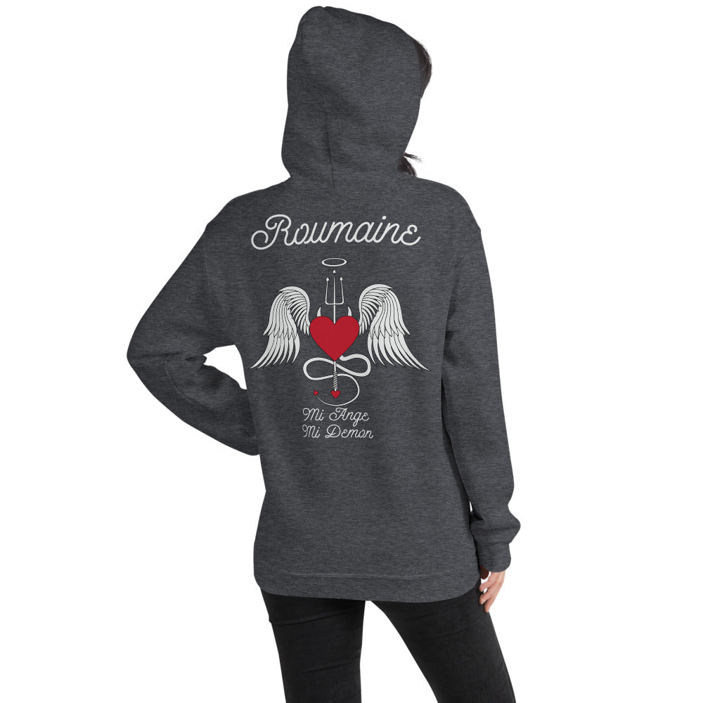 Sweatshirt Roumain bleu clair - Mi ange, mi démon