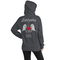 Thumbnail for Sweatshirt Lorraine bleu clair - Mi ange, mi démon