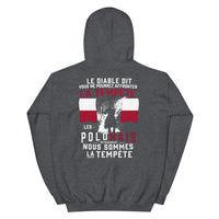 Thumbnail for Sweatshirt Pologne vert militaire - Les Polonais répondirent : tempête