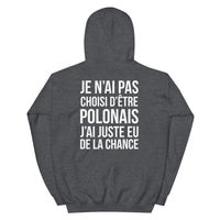 Thumbnail for Sweatshirt Pologne humour : Je n'ai pas choisi d'être Polonais
