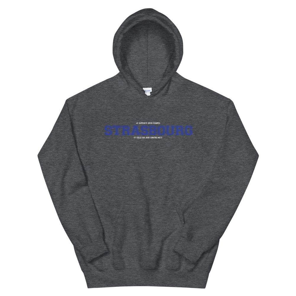 Straßburg zwei Teams - Elsass Hoodie