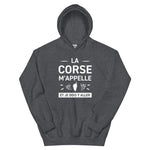 La Corse M'appelle et je dois y aller - Sweatshirt à capuche standard