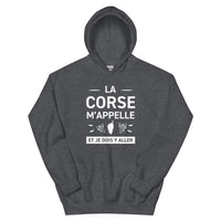Thumbnail for Sweatshirt Corse bleu marine - La Corse M'appelle et je dois y aller