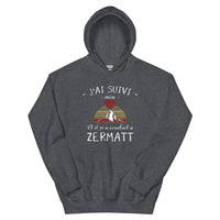 Thumbnail for Sweatshirt Valais bleu marine - Suivez votre cœur avec fierté