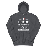 L'Italie m'appelle et je dois y aller - Sweatshirt à capuche standard