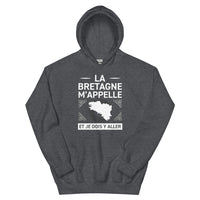 Thumbnail for Sweatshirt Bretagne bordeaux - La Bretagne m'appelle