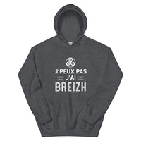 Thumbnail for Sweatshirt Bretagne bordeaux - J'peux pas j'ai Breizh