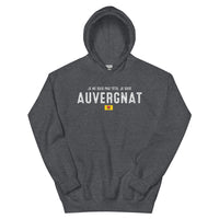 Thumbnail for Sweatshirt Auvergne bleu marine dos - Je ne suis pas têtu, j'assume !