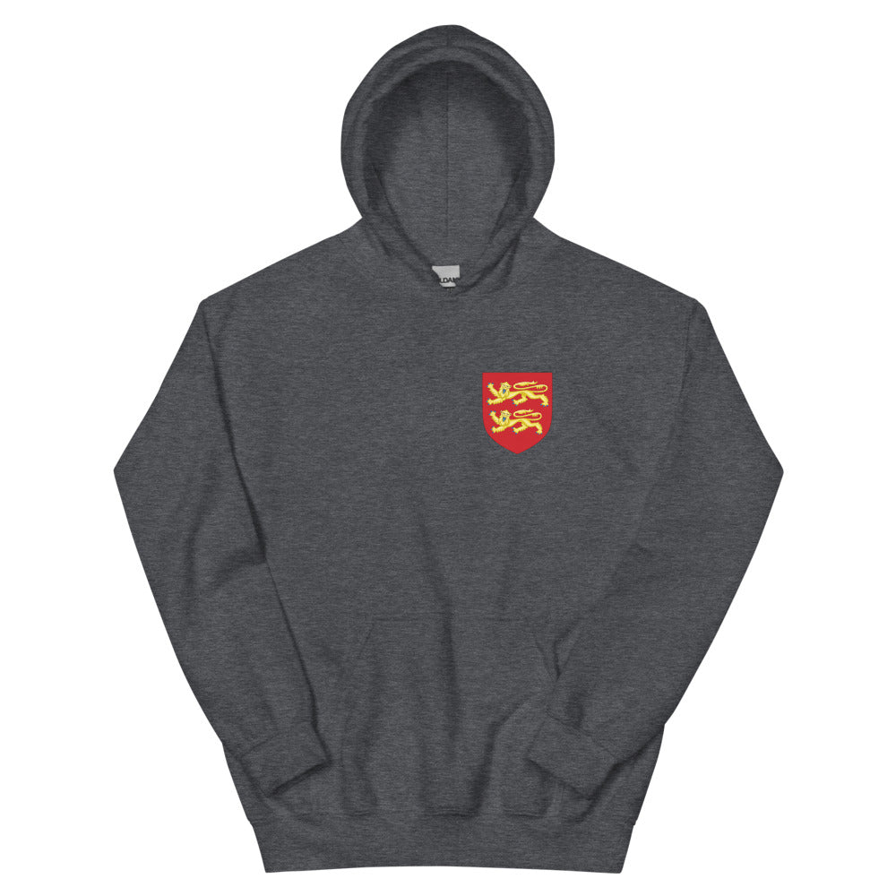 Sweatshirt Normand bordeaux - Deux types de personnes, les Normands