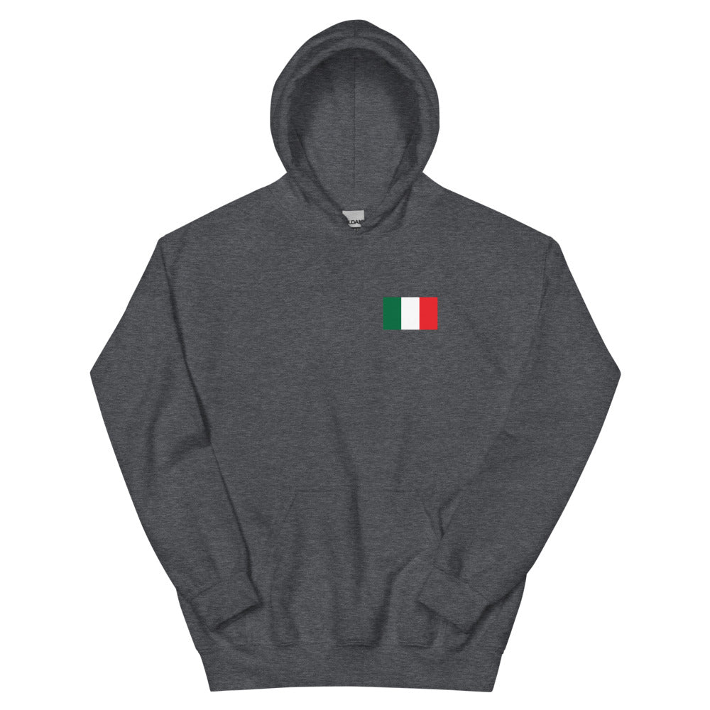 Il y a deux types de personnes, les Italiens et ceux qui rêvent de l'être - Sweat à capuche standard