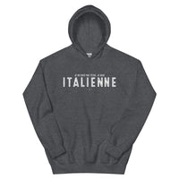 Thumbnail for Je suis Italienne je ne ferme pas ma gueule - Sweatshirt à capuche standard