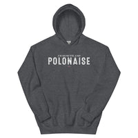 Thumbnail for Sweatshirt Polonais vert militaire dos - Je suis Polonaise Têtue