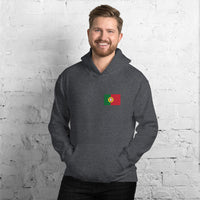 Thumbnail for Sweatshirt Portugal bordeaux - Je n'ai pas choisi d'être Portugais