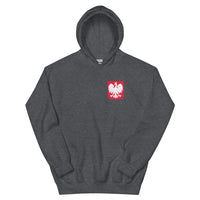 Thumbnail for Sweatshirt Pologne bordeaux dos - Je n'ai pas choisi d'être Polonais