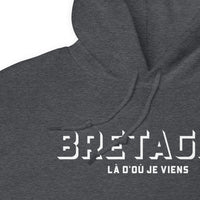 Thumbnail for Bretagne là d'où je viens - Sweat à Capuche standard nostalgie