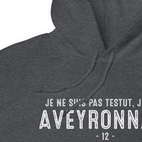 Thumbnail for Je ne suis pas Testut je suis Aveyronnais - Sweatshirt à capuche standard