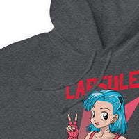 Thumbnail for Sweatshirt à capuche manga inspiré par Bulma de l'univers Dragon Ball