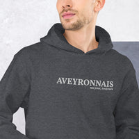 Thumbnail for Aveyronnais, un jour toujours, Sweatshirt à capuche brodé