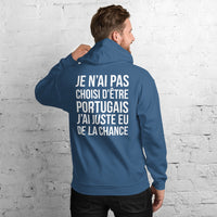 Thumbnail for Sweatshirt Portugal humour - Je n'ai pas choisi - capuche