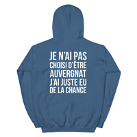 Thumbnail for Sweatshirt Auvergnat : Je n'ai pas choisi - Humour Auvergne