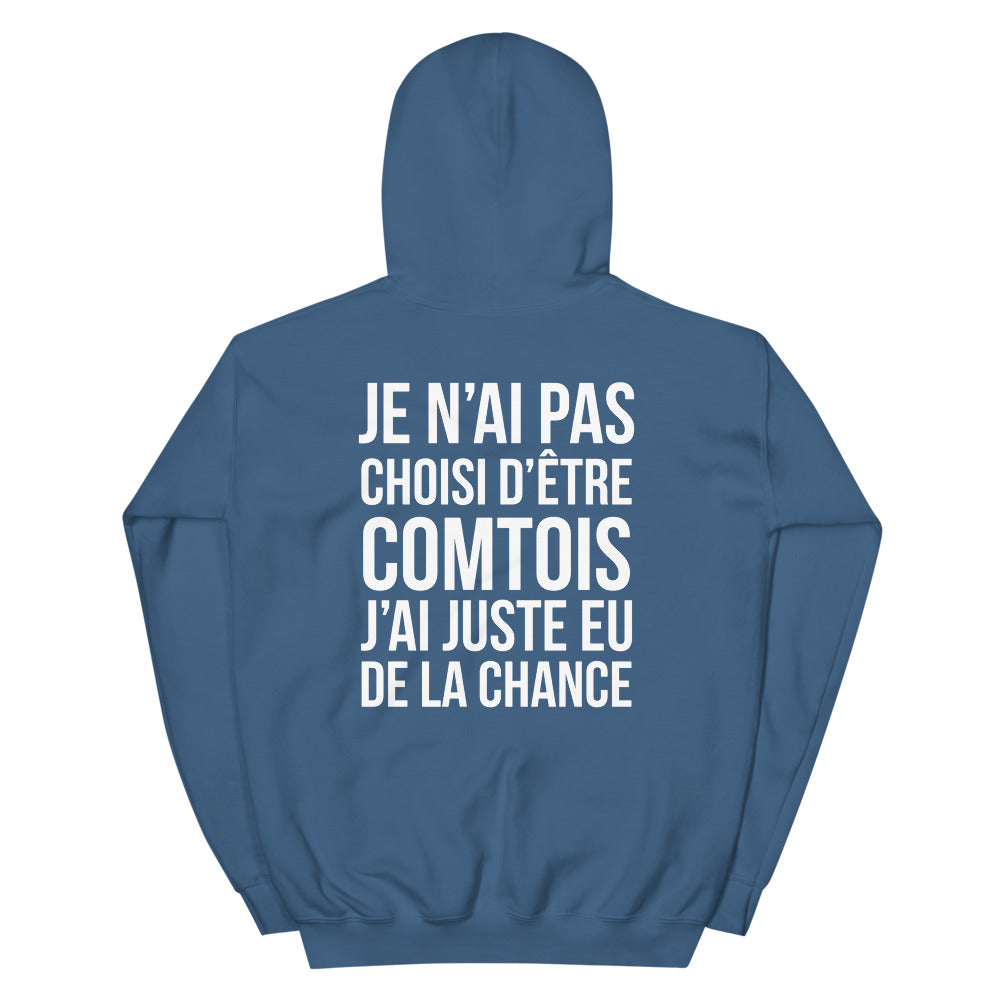 Sweatshirt Comtois : Je n'ai pas choisi - Humour Franche-Comté