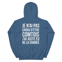 Thumbnail for Sweatshirt Comtois : Je n'ai pas choisi - Humour Franche-Comté