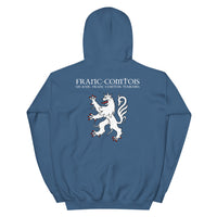Thumbnail for Sweatshirt Franche-Comté noir dos - Franc-comtois un jour, toujours
