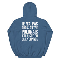Thumbnail for Sweatshirt Pologne humour : Je n'ai pas choisi d'être Polonais