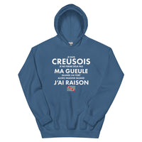 Thumbnail for Je suis Creusois je ne ferme pas ma gueule - Sweatshirt à capuche standard