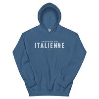 Thumbnail for Je suis Italienne je ne ferme pas ma gueule - Sweatshirt à capuche standard