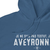 Thumbnail for Je ne suis pas Testut je suis Aveyronnais - Sweatshirt à capuche standard