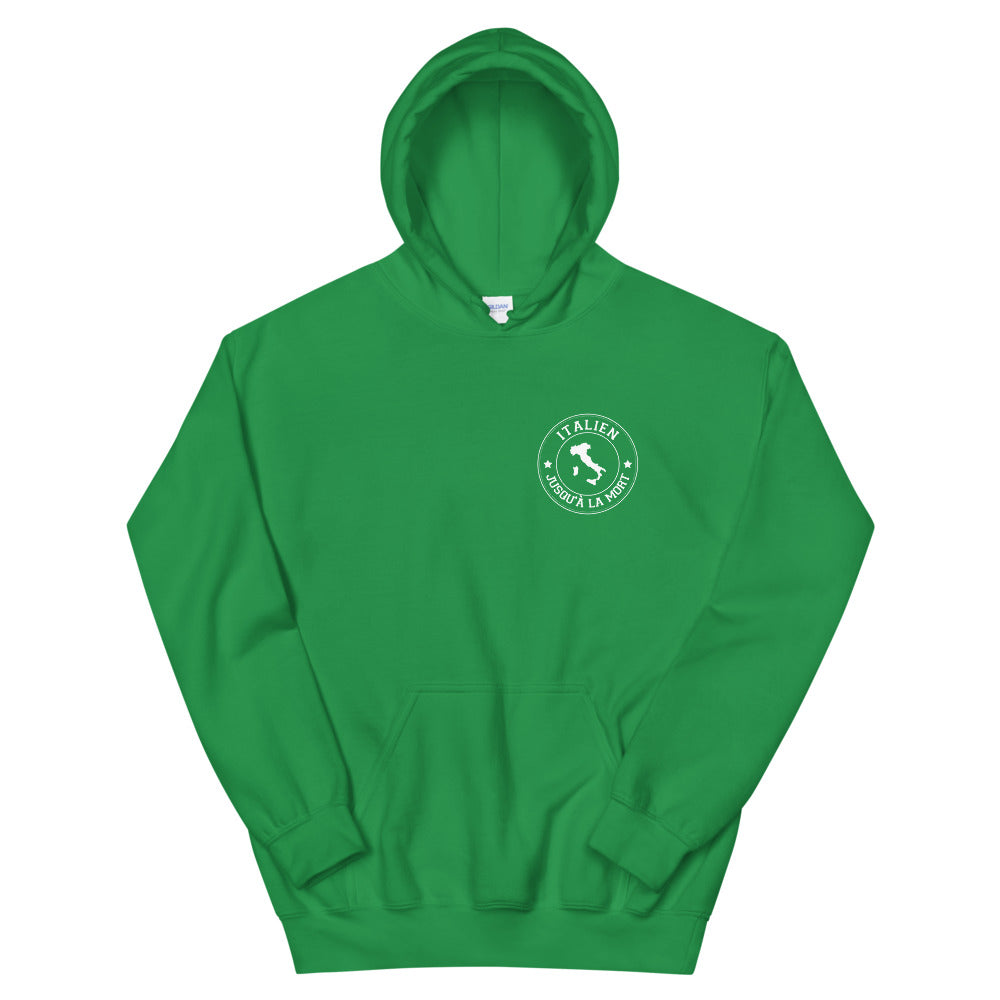 Italien jusqu'à la mort - Sweatshirt à capuche