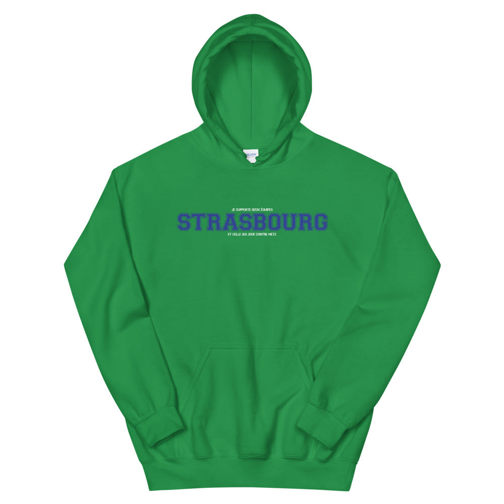Straßburg zwei Teams - Elsass Hoodie