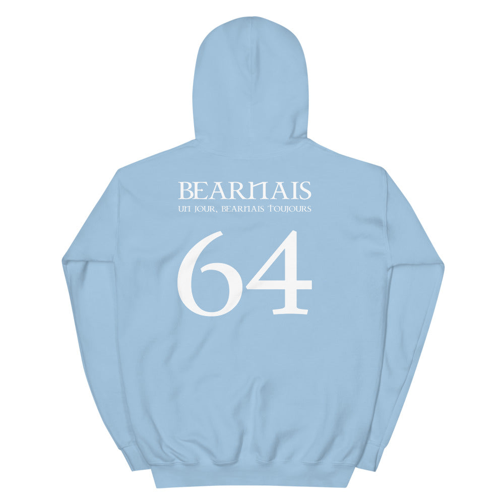 Béarnais un jour, Béarnais toujours - Sweat à Capuche standard 64