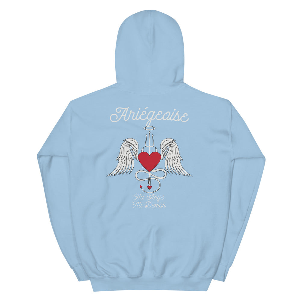 Ariégeoise Ange et Démon - Sweatshirt à capuche