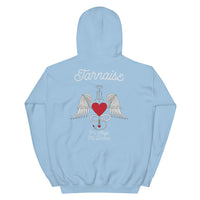 Thumbnail for Sweatshirt Tarnaise bordeaux - Design Ange et Démon