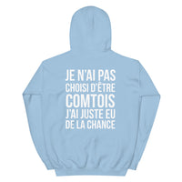 Thumbnail for Sweatshirt Comtois : Je n'ai pas choisi - Humour Franche-Comté