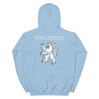 Thumbnail for Sweatshirt Franche-Comté gris foncé chiné dos - Franc-comtois un jour, toujours