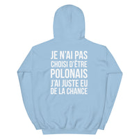 Thumbnail for Sweatshirt Pologne humour : Je n'ai pas choisi d'être Polonais