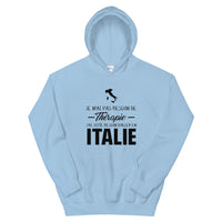 Thumbnail for Pas besoin de thérapie Italie - Sweatshirt à capuche couleurs claires
