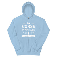 Thumbnail for La Corse M'appelle et je dois y aller - Sweatshirt à capuche standard