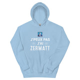 Zermatt j'peux pas - Valais - Sweatshirt à capuche standard