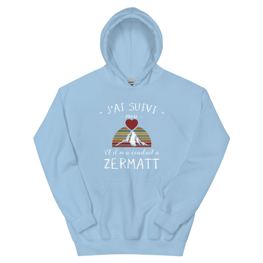 Ich folgte meinem Herzen, Zermatt – Wallis – Standard-Hoodie
