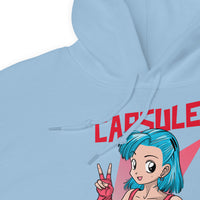 Thumbnail for Sweatshirt à capuche manga inspiré par Bulma de l'univers Dragon Ball