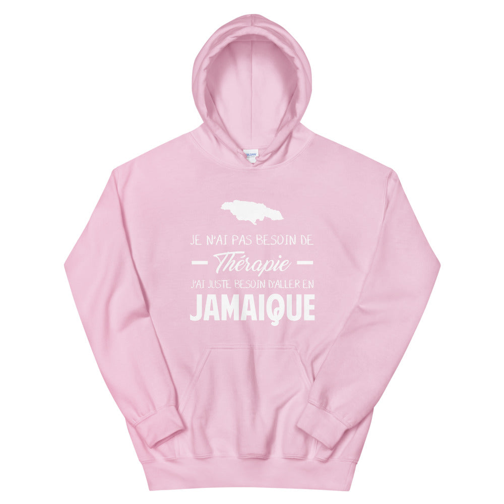 Jamaïque, Je n'ai pas besoin de Thérapie - Sweatshirt à capuche - Ici & Là - T-shirts & Souvenirs de chez toi