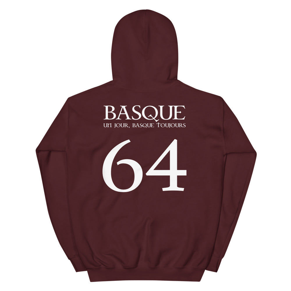 Basque un jour, toujours - Sweat à capuche