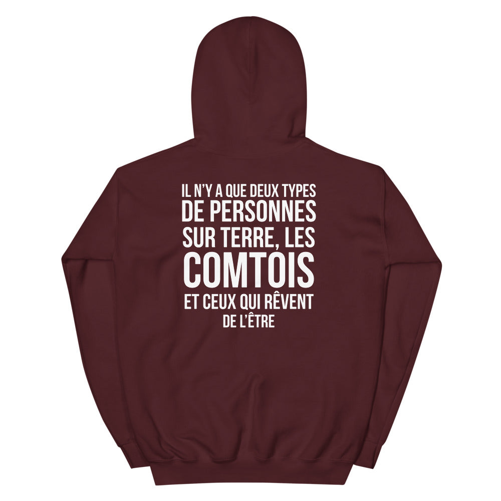 Sweatshirt Franche-Comté gris foncé chiné - Les Comtois et leurs rêves