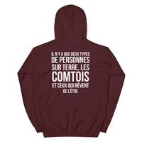 Thumbnail for Sweatshirt Franche-Comté gris foncé chiné - Les Comtois et leurs rêves