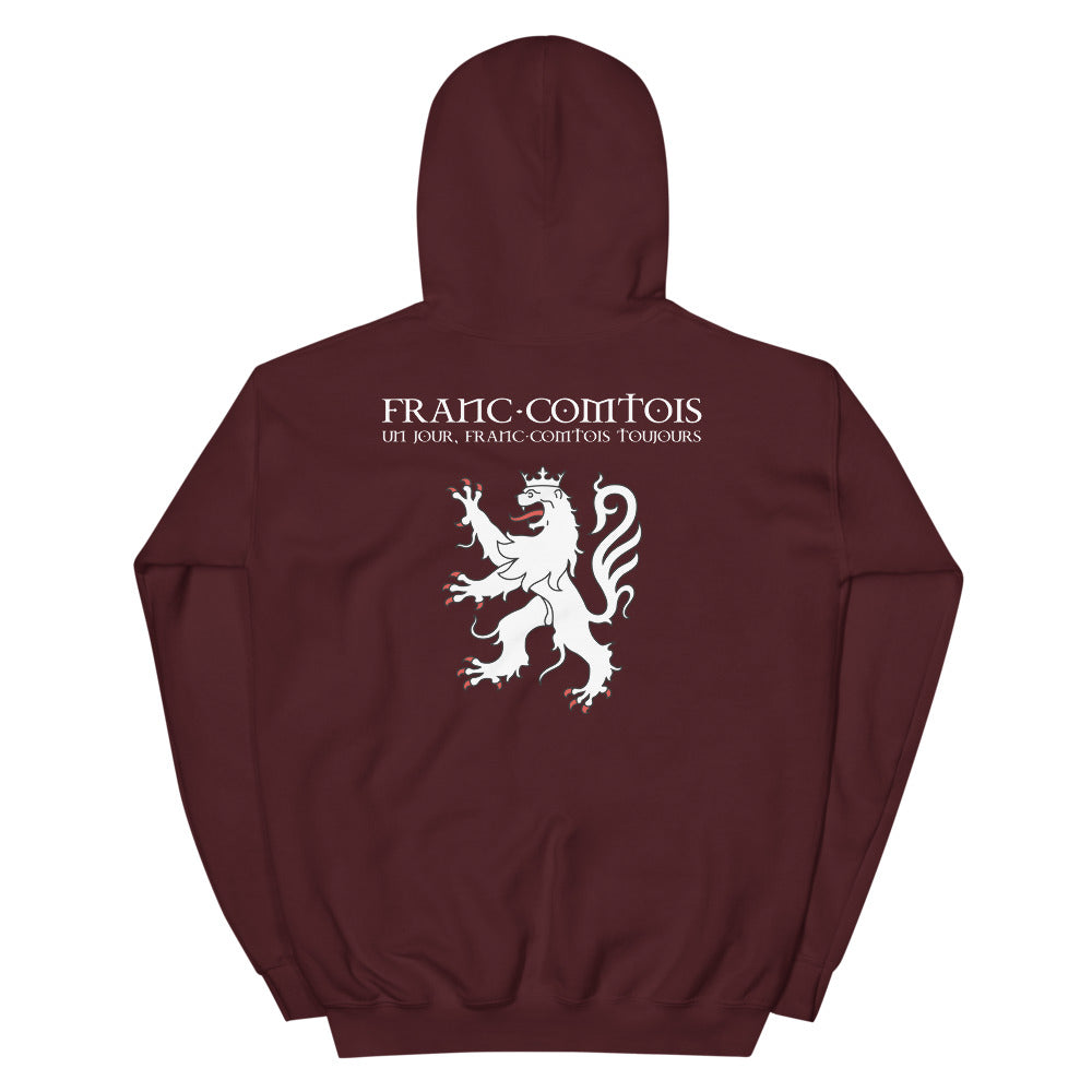 Sweatshirt Franche-Comté bleu clair - Franc-comtois un jour, toujours